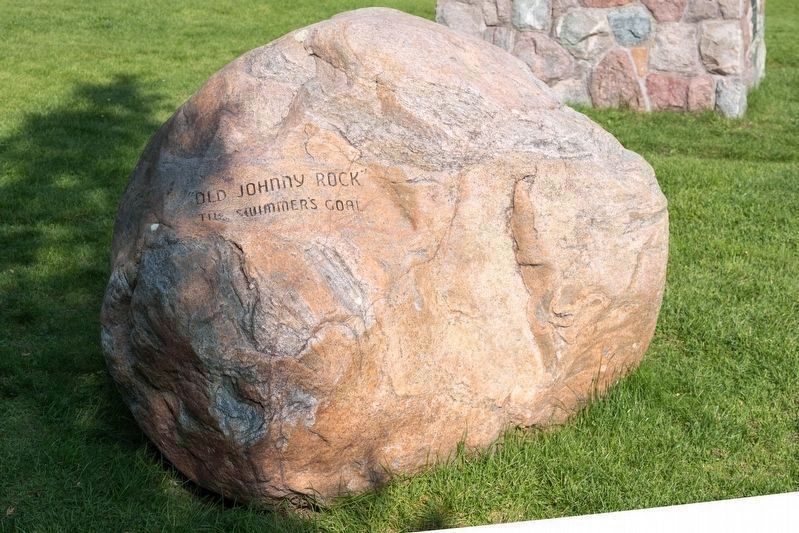  Old Johnny Rock The Swimmers Goal. Click for full size. Old Johnny Rock The Swimmers Goal image. Click for full size.