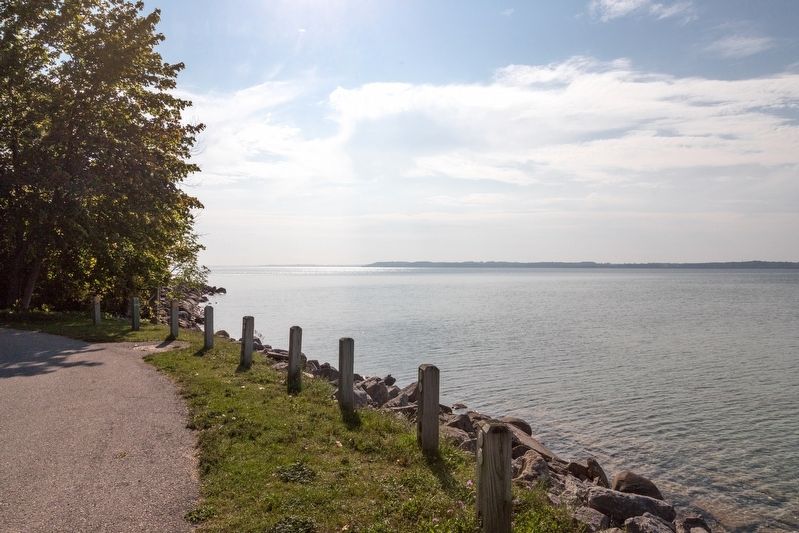 View West from the Marker. Click for full size. View West from the Marker image. Click for full size.