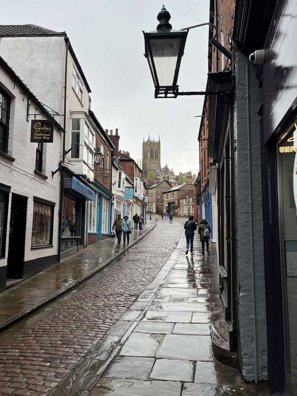 The Strait, Lincoln. Click for full size. The Strait, Lincoln image. Click for full size.