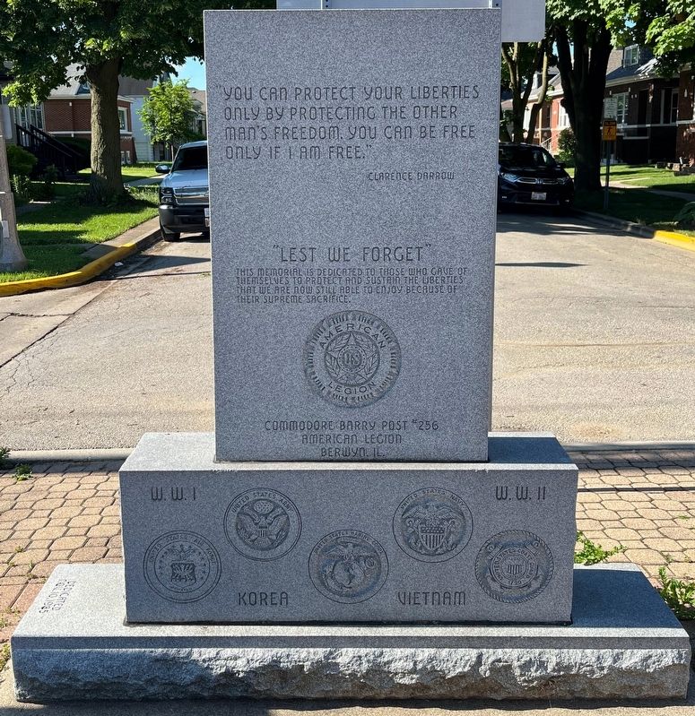 Veterans Memorial Marker image. Click for full size.