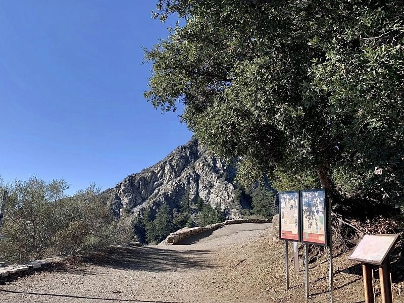 Mount Lowe Scenic Railway Marker image. Click for full size.