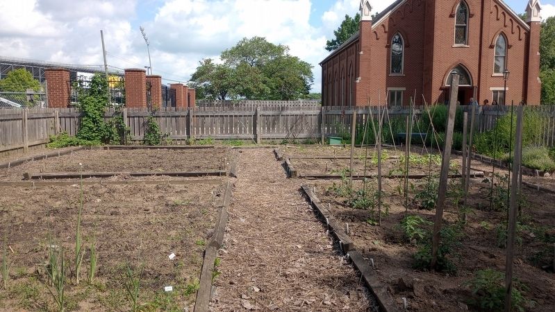 Heirloom Vegetable Garden. Click for full size. Heirloom Vegetable Garden image. Click for full size.