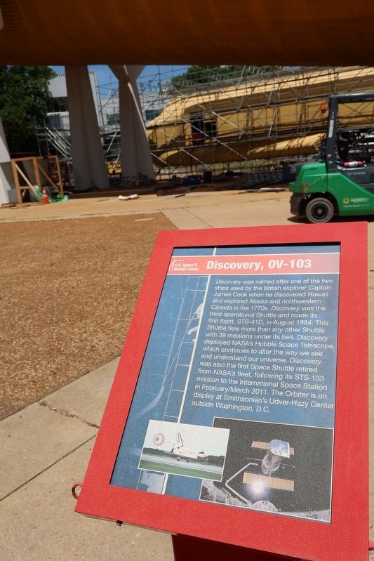Discovery, OV-103 Marker image. Click for full size.