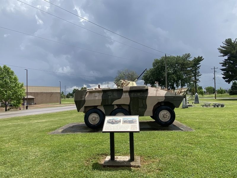 EE-11 Urutu Armored Personnel Carrier Marker. Click for full size. EE-11 Urutu Armored Personnel Carrier Marker image. Click for full size.