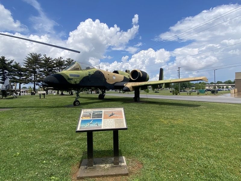 Fairchild Republic A-10 Thunderbolt II Marker. Click for full size. Fairchild Republic A-10 Thunderbolt II Marker image. Click for full size.