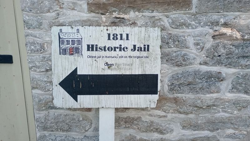1811 Historic Jail Marker image. Click for full size.