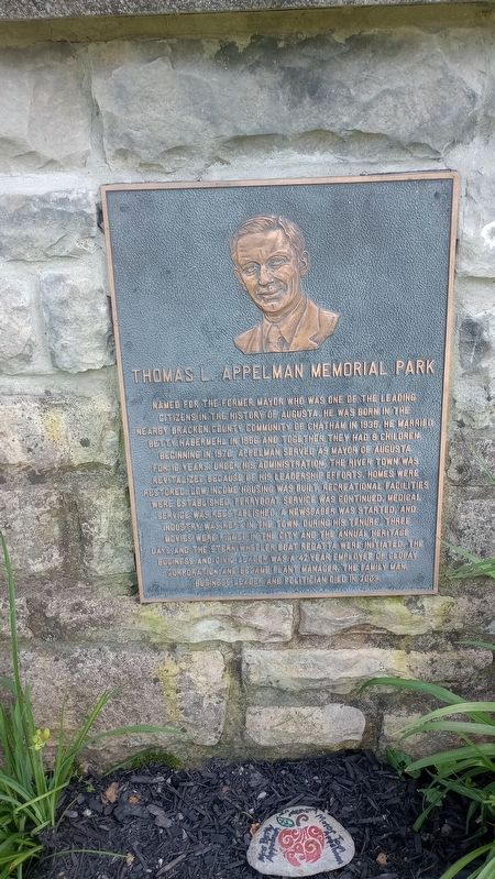 Thomas L. Appelman Memorial Park Marker image. Click for full size.