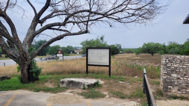 The view of the Comanche Lookout Park Marker at the front of the park. Click for full size. The view of the Comanche Lookout Park Marker at the front of the park image. Click for full size.