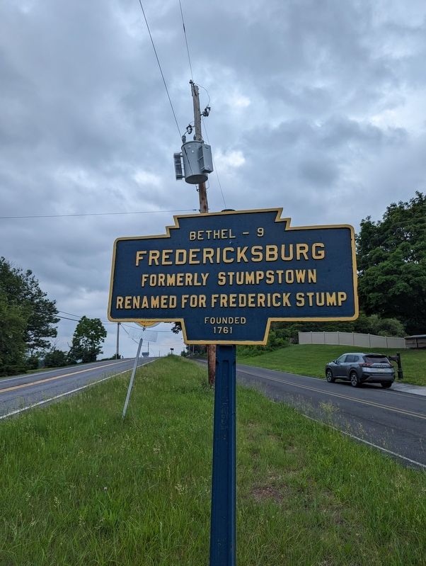 Fredericksburg Marker. Click for full size. Fredericksburg Marker image. Click for full size.