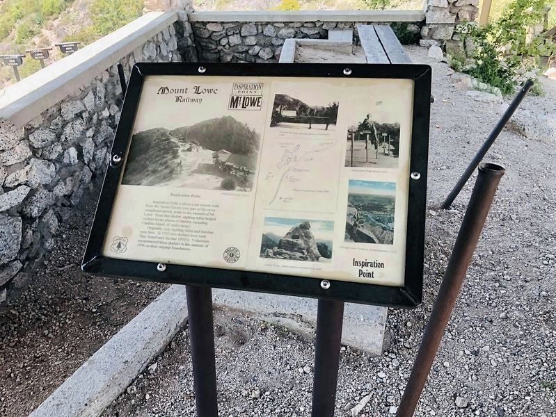 Inspiration Point Marker. Click for full size. Inspiration Point Marker image. Click for full size.