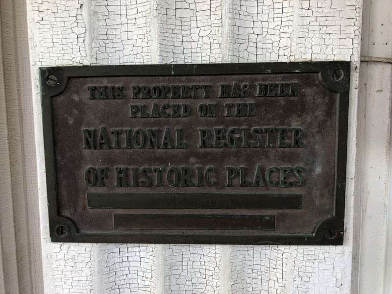 National Register of Historic Places Plaque. Click for full size. National Register of Historic Places Plaque image. Click for full size.