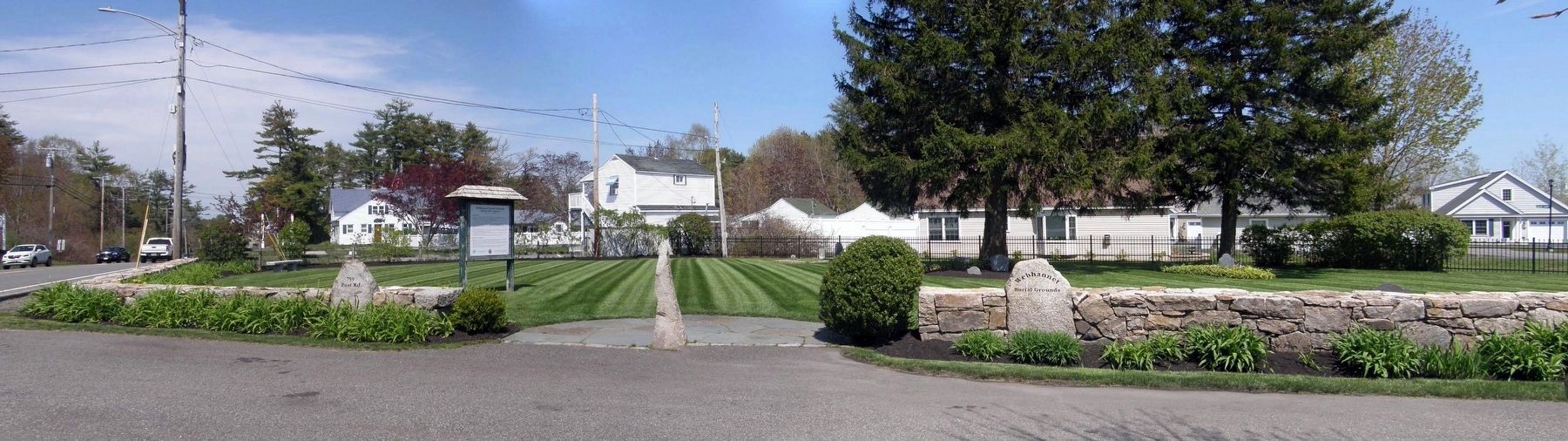 Webhannet Burial Grounds. Click for full size. Webhannet Burial Grounds image. Click for full size.