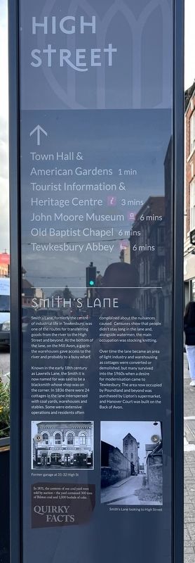 High Street Marker. Click for full size. High Street Marker image. Click for full size.