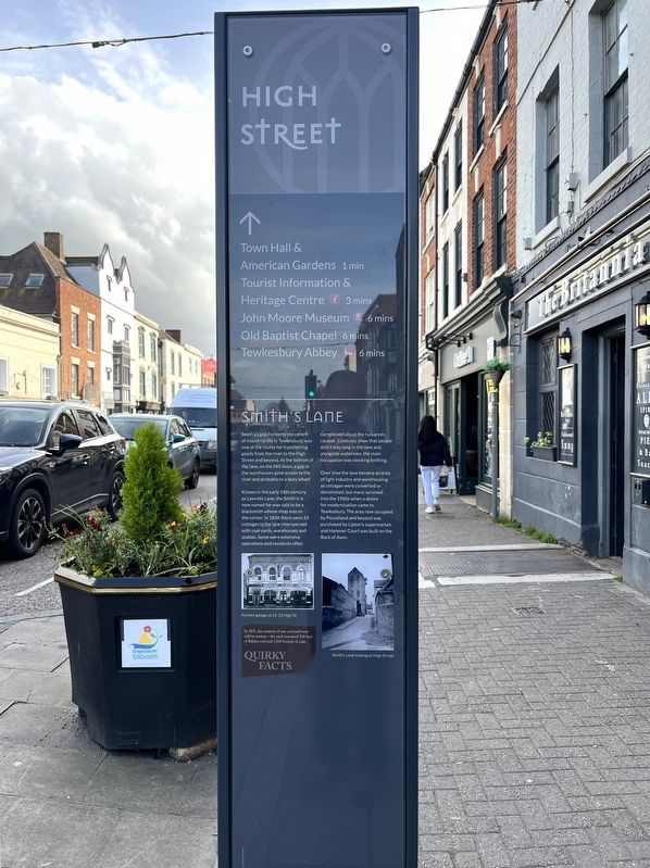 High Street Marker. Click for full size. High Street Marker image. Click for full size.