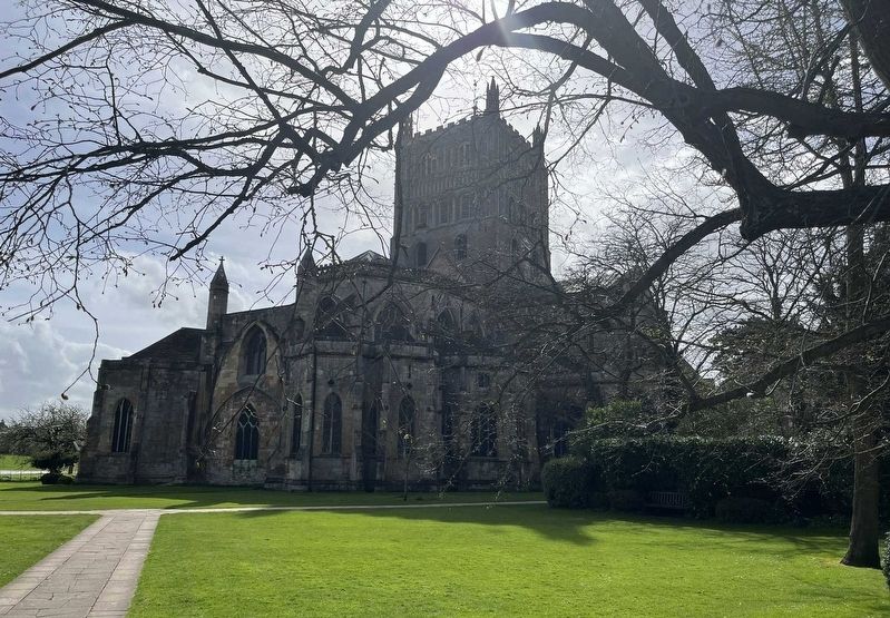 Tewkesbury Abbey image. Click for full size.