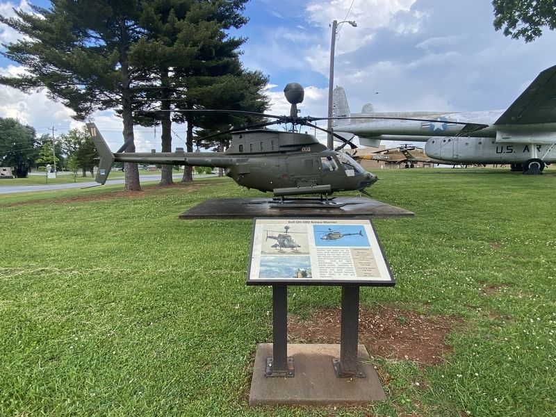 Bell OH-58D Kiowa Warrior Marker. Click for full size. Bell OH-58D Kiowa Warrior Marker image. Click for full size.