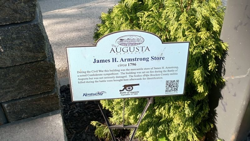 James H. Armstrong Store Marker. Click for full size. James H. Armstrong Store Marker image. Click for full size.