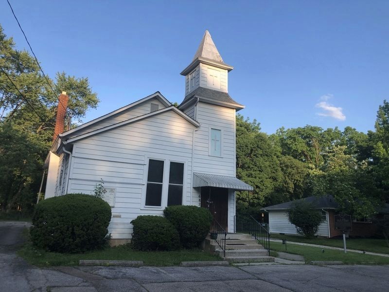 St. John African Methodist Episcopal Church / The Morris Addition Marker image. Click for full size.