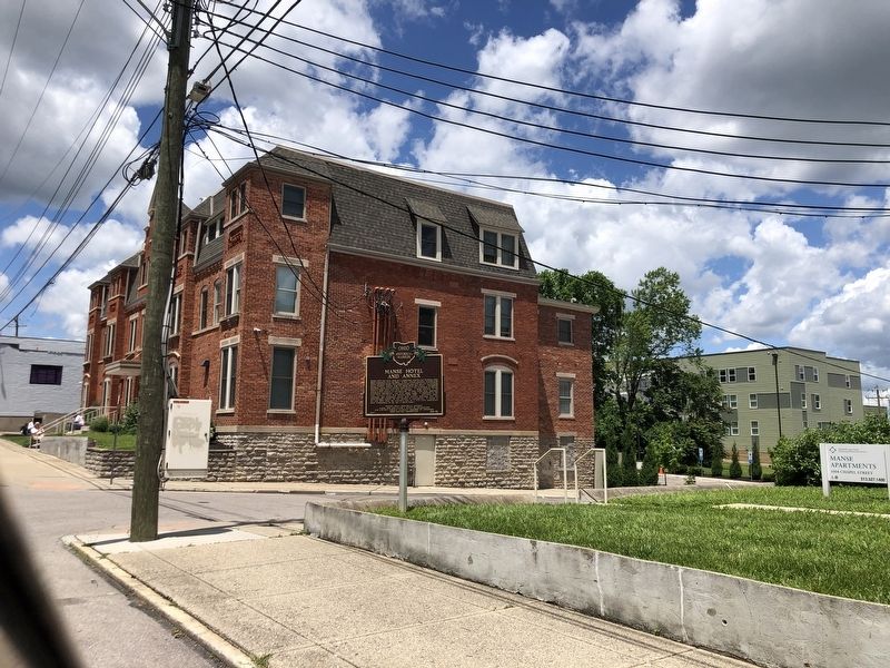 Manse Hotel and Annex / Horace Sudduth Marker image. Click for full size.