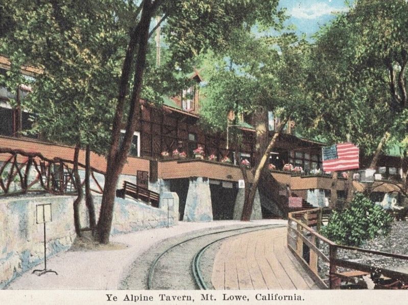 Ye Alpine Tavern - 1920. Click for full size. Ye Alpine Tavern - 1920 image. Click for full size.