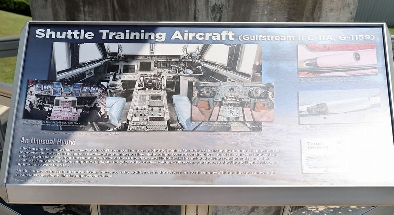 Shuttle Training Aircraft Marker image. Click for full size.