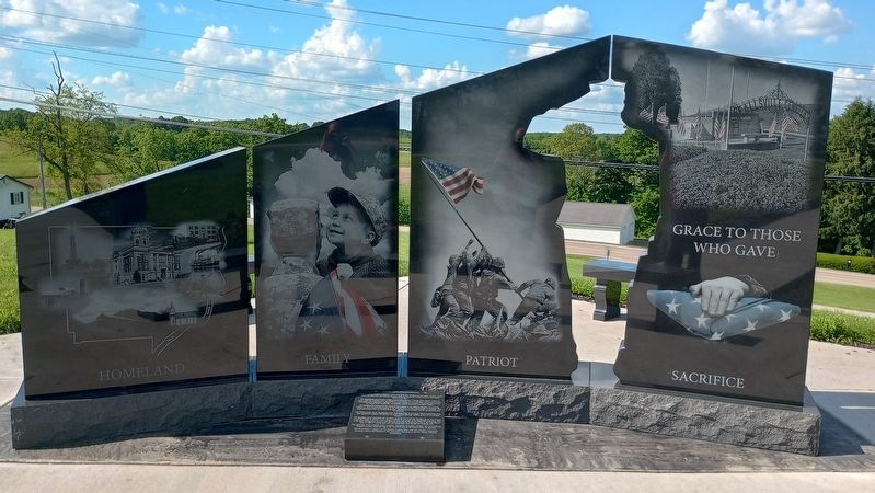 Gold Star Families Memorial Monument. Click for full size. Gold Star Families Memorial Monument image. Click for full size.
