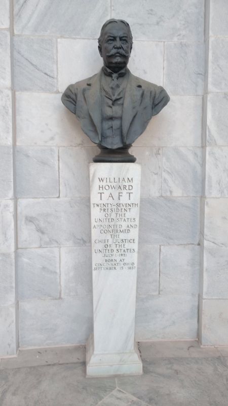 William Howard Taft Marker image. Click for full size.