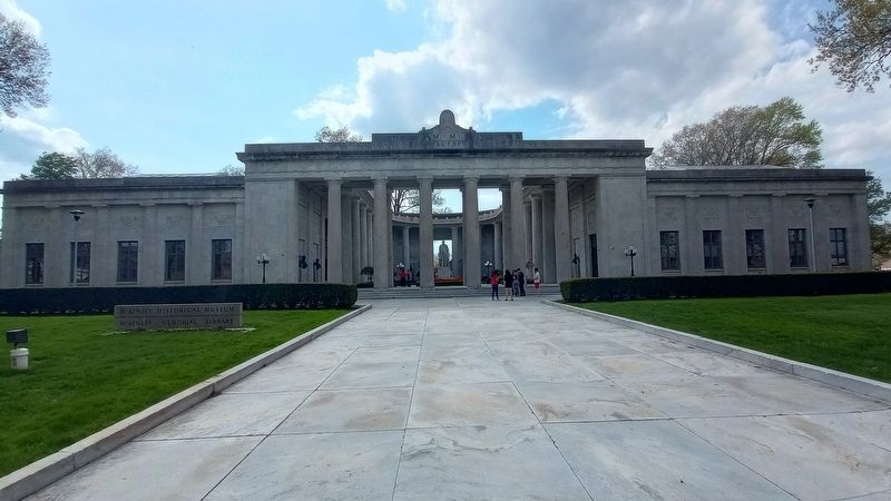 McKinley Memorial Museum & Library image. Click for full size.