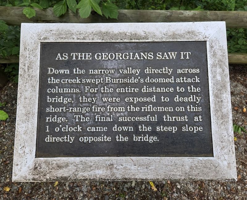 As The Georgians Saw It Marker image. Click for full size.