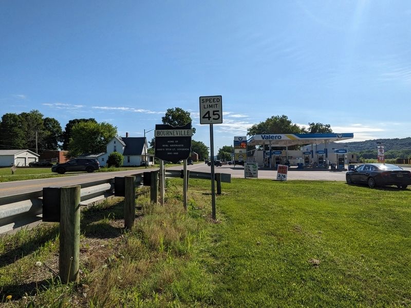 Bourneville Marker image. Click for full size.