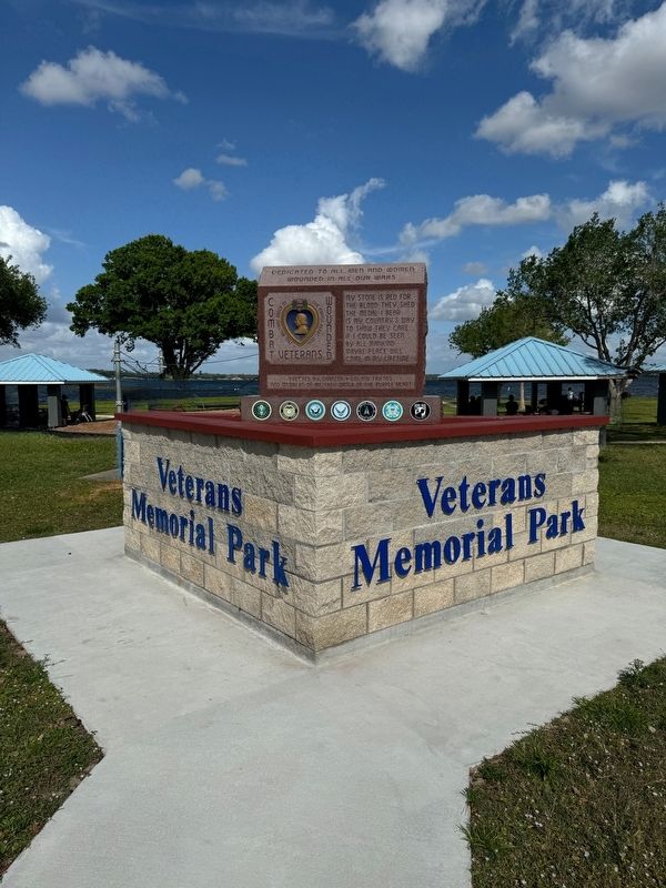 Combat Wounded Veterans Marker image. Click for full size.