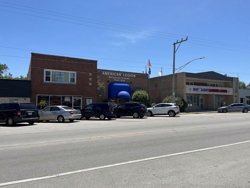 Broadview-Hillside American Legion Post 626. Click for full size. Broadview-Hillside American Legion Post 626 image. Click for full size.