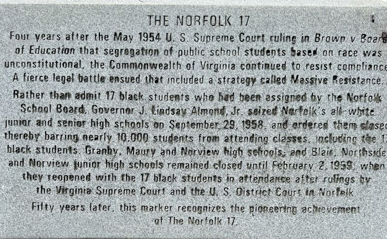 The Norfolk 17 Marker (top) image. Click for full size.