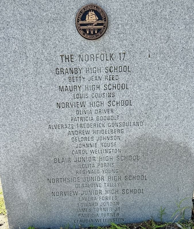 The Norfolk 17 Marker (base) image. Click for full size.