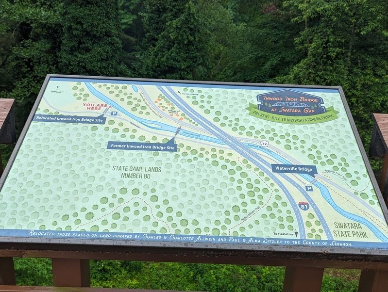 Inwood Iron Bridge Marker. Click for full size. Inwood Iron Bridge Marker image. Click for full size.