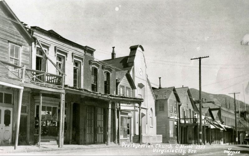 Presbyterian Church, C Street. Click for full size. Presbyterian Church, C Street image. Click for full size.
