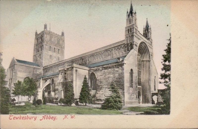 Tewkesbury Abbey image. Click for full size.
