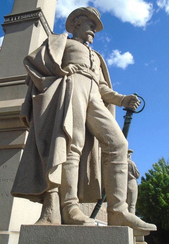 Soldiers and Sailors Monument Cavalry Statue image. Click for full size.