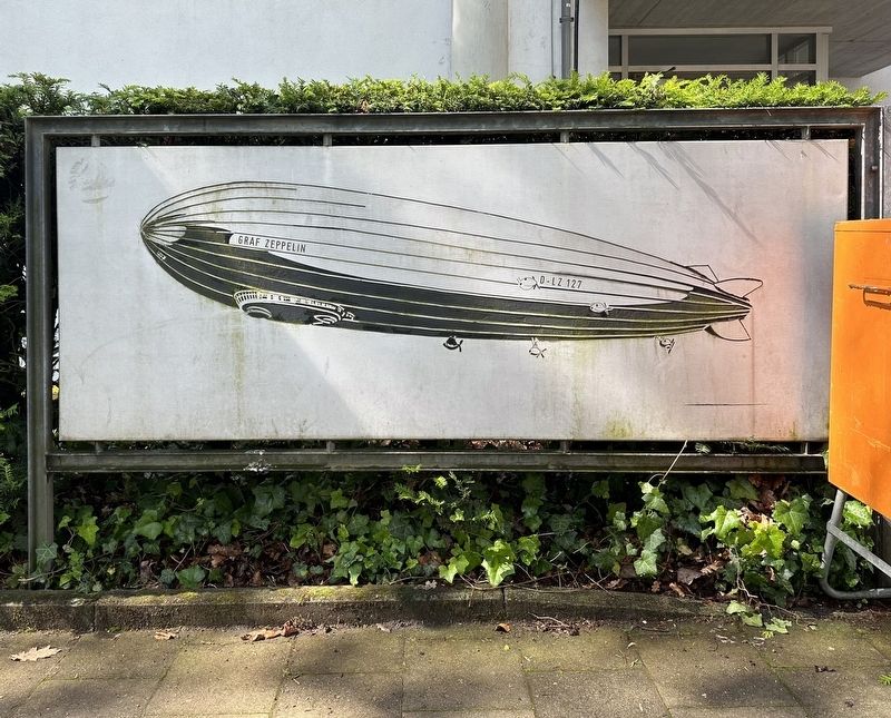 Graf Zeppelin outside the Zeppelin-Museum in Zeppelinheim image. Click for full size.