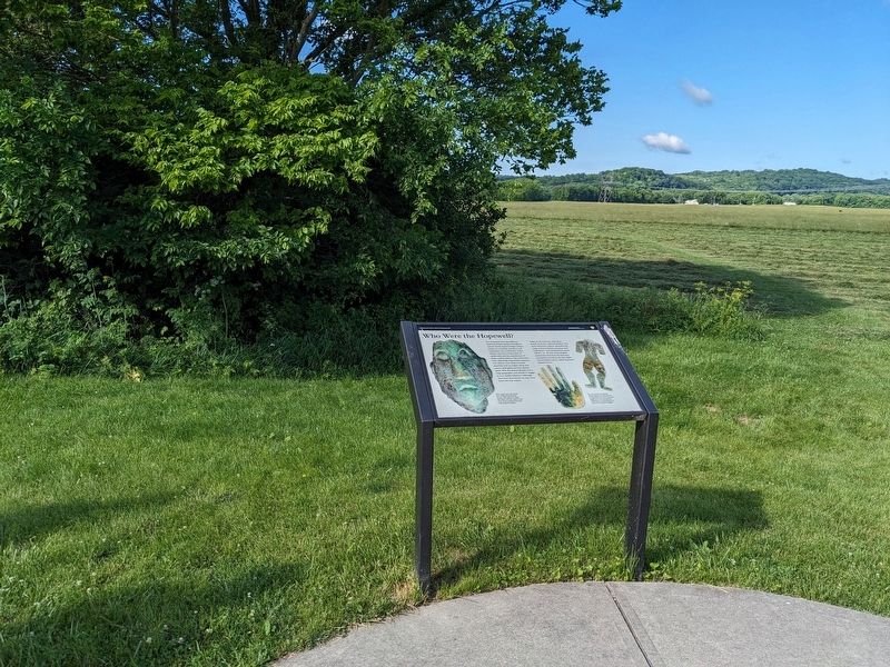 Who Were the Hopewell Marker image. Click for full size.