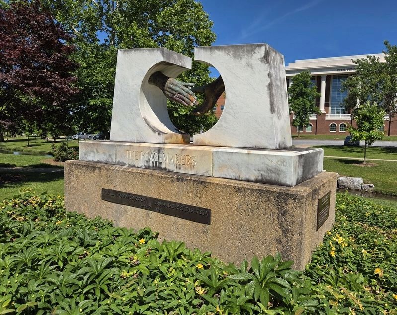 The Peacemakers Marker. Click for full size. The Peacemakers Marker image. Click for full size.