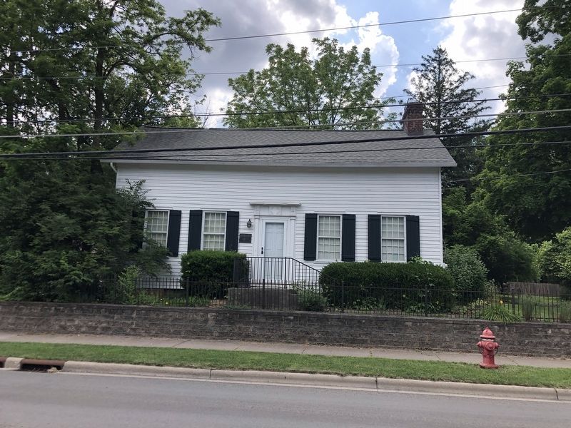 Rev. Ebenezer Washburn House Built 1833 Marker. Click for full size. Rev. Ebenezer Washburn House Built 1833 Marker image. Click for full size.