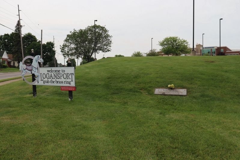 Potawatomi Encampment Marker. Click for full size. Potawatomi Encampment Marker image. Click for full size.
