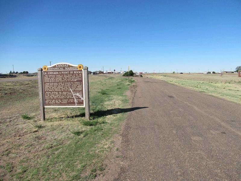 La Jornada & Point of Rocks Marker. Click for full size. La Jornada & Point of Rocks Marker image. Click for full size.