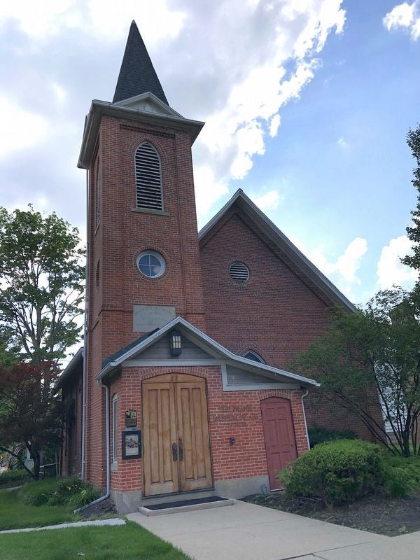 Salem Evangelical Church Marker. Click for full size. Salem Evangelical Church Marker image. Click for full size.