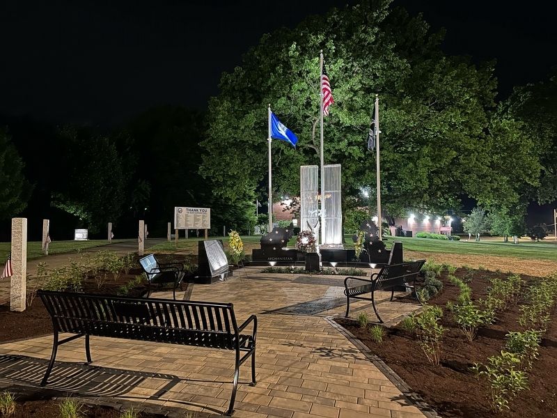 Afghanistan Iraq Veterans War Memorial. Click for full size. Afghanistan Iraq Veterans War Memorial image. Click for full size.
