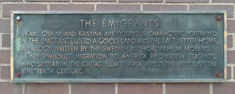The Emigrants Marker. Click for full size. The Emigrants Marker image. Click for full size.