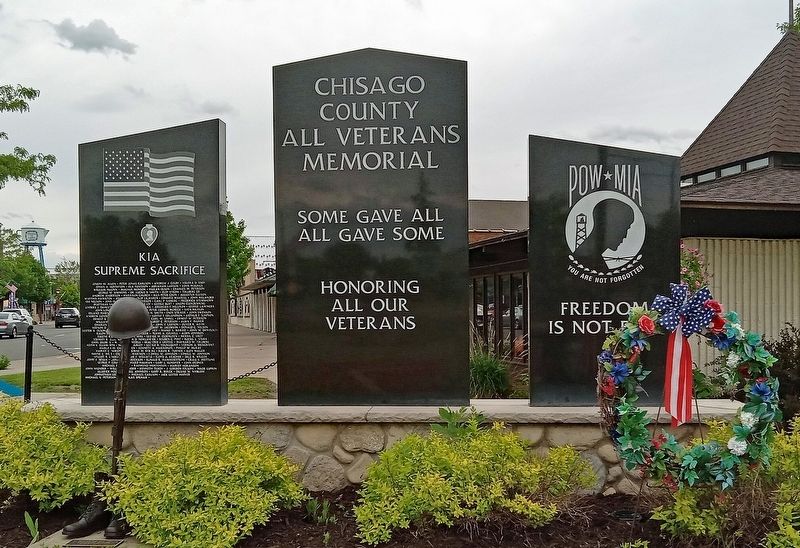 Chisago County All Veterans Memorial Marker. Click for full size. Chisago County All Veterans Memorial Marker image. Click for full size.