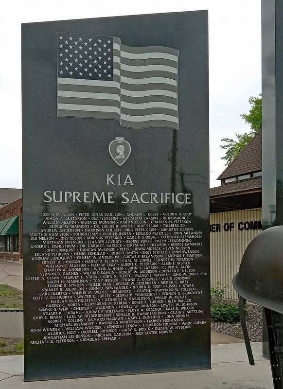 Chisago County All Veterans Memorial. Click for full size. Chisago County All Veterans Memorial image. Click for full size.