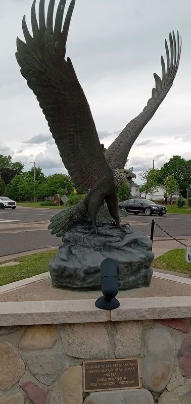 Chisago County All Veterans Memorial. Click for full size. Chisago County All Veterans Memorial image. Click for full size.